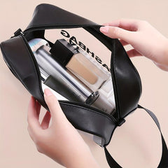 Waterproof Translucent Travel Cosmetic Bag Portable Makeup Pouch