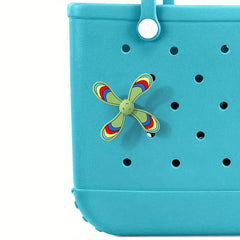 Beach Bag Windmill Charms - Fun Accessories for Beach Fashion