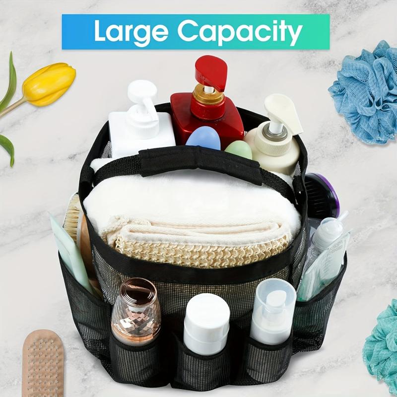 Mesh Portable Beach Bag Cosmetic Storage Bag Toiletry Bag