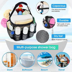 Mesh Portable Beach Bag Cosmetic Storage Bag Toiletry Bag