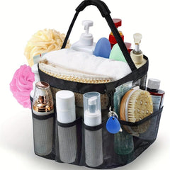 Mesh Portable Beach Bag Cosmetic Storage Bag Toiletry Bag