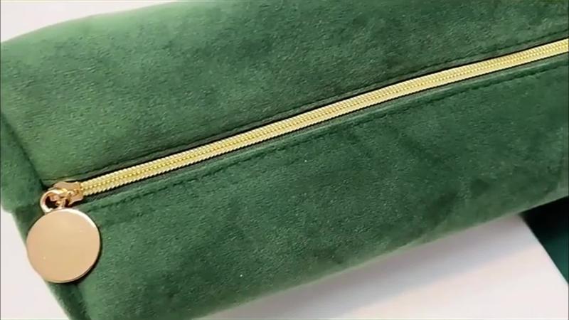 Travel Makeup Bag Cosmetic Bag Organizer Case Wide Open Pouch