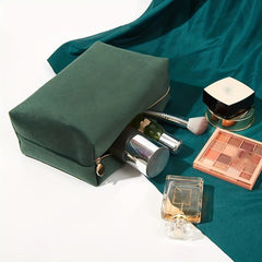 Travel Makeup Bag Cosmetic Bag Organizer Case Wide Open Pouch