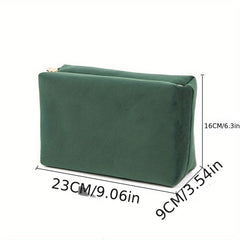 Travel Makeup Bag Cosmetic Bag Organizer Case Wide Open Pouch