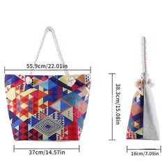 Bohemian Beach Bag Swimsuit Storage Toiletry Travel Handbag Sling