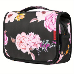 Waterproof Hanging Toiletry Bag Travel Cosmetics Storage Bag with Sturdy Hook
