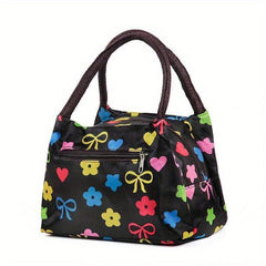 Oxford Cloth Small Square Bag Ethnic Style Storage Bag