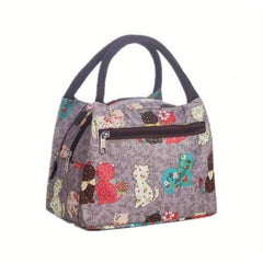 Oxford Cloth Small Square Bag Ethnic Style Storage Bag