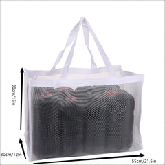 Mesh Beach Tote Womens Shoulder Handbag