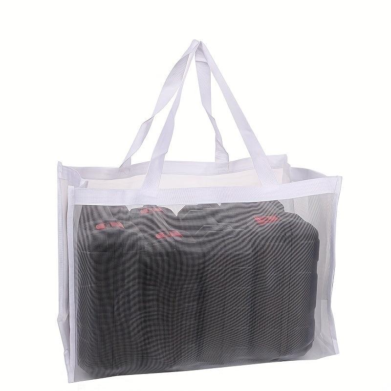 Mesh Beach Tote Womens Shoulder Handbag