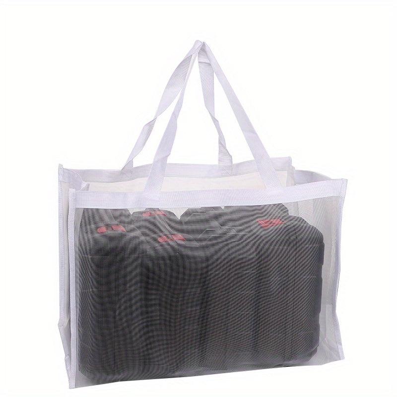 Mesh Beach Tote Womens Shoulder Handbag