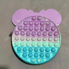 Silicone Decompression Toiletry Bag One Shoulder Storage Bag