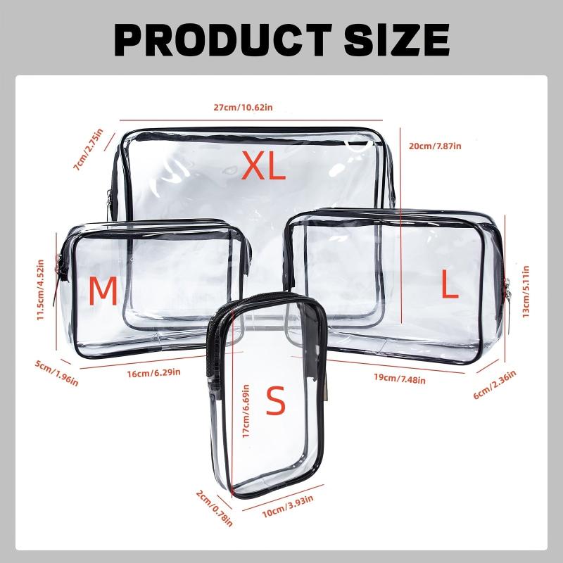 Clear Toiletry Wash Bag Transparent Bag