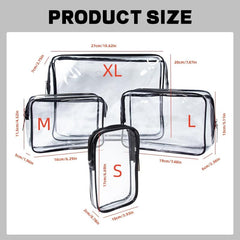 Clear Toiletry Wash Bag Transparent Bag