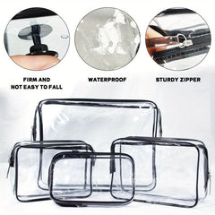 Clear Toiletry Wash Bag Transparent Bag