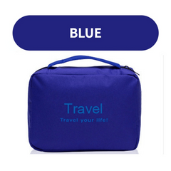 Waterproof Folding Toiletry Bag Hanging Wash Bag Letter Travel Toiletry Bag