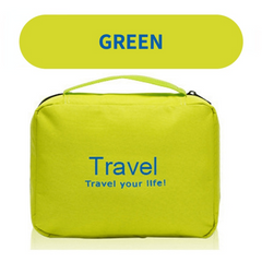 Waterproof Folding Toiletry Bag Hanging Wash Bag Letter Travel Toiletry Bag
