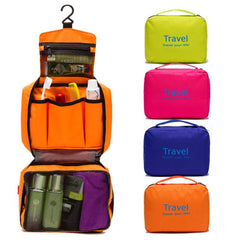 Waterproof Folding Toiletry Bag Hanging Wash Bag Letter Travel Toiletry Bag