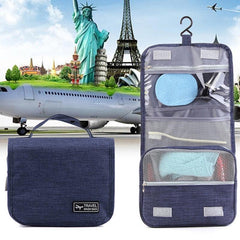 Waterproof Folding Toiletry Bag Hanging Wash Bag Letter Travel Toiletry Bag