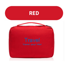 Waterproof Folding Toiletry Bag Hanging Wash Bag Letter Travel Toiletry Bag