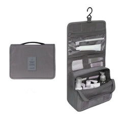 Water resistant Makeup Cosmetic Bag with Hanging Hook