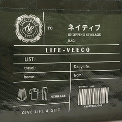 40L Waterproof Folding Luggage Bag for Dirty Clothes, Environmental Protection