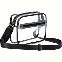 Waterproof Crossbody Bag Travel Wash Bag PVC Transparent Messenger Bag