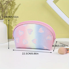 Glitter Gradient Cosmetic Bag Large Capacity Convenient Storage Bag