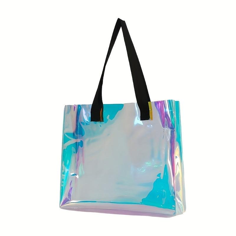 Summer Large Capacity Beach Bag in Laser Colors