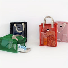 Mesh Tote Beach Swimming Toilet Bag