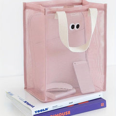 Mesh Tote Beach Swimming Toilet Bag