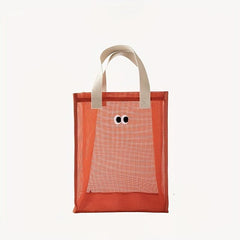 Mesh Tote Beach Swimming Toilet Bag