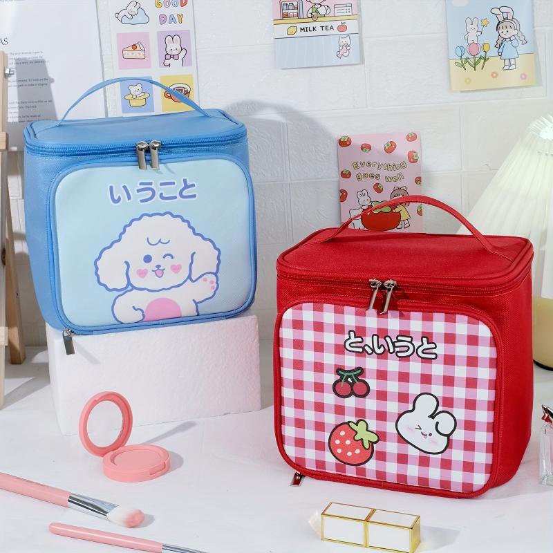 Cartoon Pattern Cosmetic Bag Large Capacity Travel Toiletry Bag