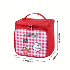Cartoon Pattern Cosmetic Bag Large Capacity Travel Toiletry Bag