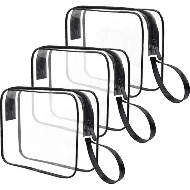 Transparent Cosmetic Bag Airport Travel Storage Toiletry Bag