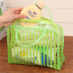 Large Waterproof Toiletry Bag PVC Travel Cosmetics Bag