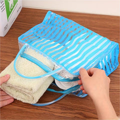 Large Waterproof Toiletry Bag PVC Travel Cosmetics Bag