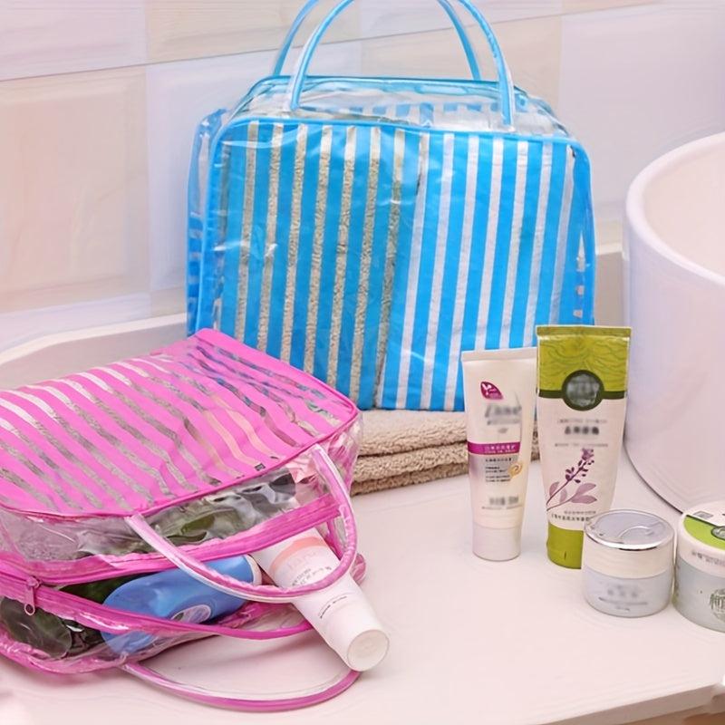Large Waterproof Toiletry Bag PVC Travel Cosmetics Bag