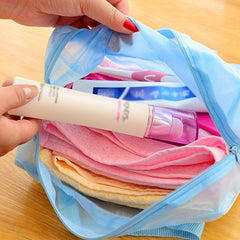 Portable Floral Waterproof Toiletry Bag for Travel