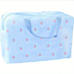 Portable Floral Waterproof Toiletry Bag for Travel