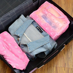 Portable Floral Waterproof Toiletry Bag for Travel