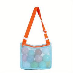 Mesh Beach Toy Storage Bag Travel Beach Bag Shell Bag Mesh Pool Bag