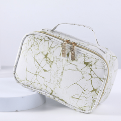 Marble Pattern Cosmetics Bag Portable Travel Toiletry Bag