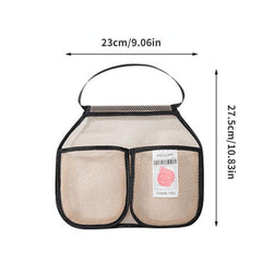 Mesh Bag Fruit Vegetable Storage Hanging Toiletry Bag