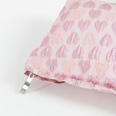 Pink Heart Toiletry Bag Large Capacity Cosmetic Bag