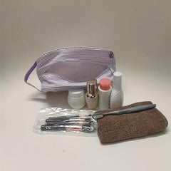 Portable Natural Capacity Cosmetic Bag for Travel