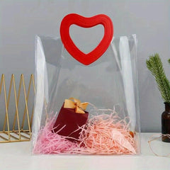 Portable Transparent PVC Handbag Toiletry Storage Bag