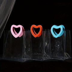 Portable Transparent PVC Handbag Toiletry Storage Bag