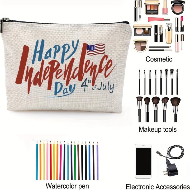 American Independence Memorial Cosmetics Bag