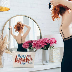 American Independence Memorial Cosmetics Bag